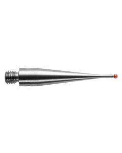 เข็มวัดชิ้นงานทรงตรง M3 ก้านสแตนเลส ปลายทับทิม 21mm Dia. 1mm