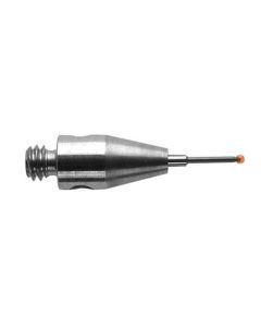 เข็มวัดชิ้นงานทรงตรง M2 ก้านคาร์ไบด์ ปลายทับทิม 10mm Dia. 0.3mm