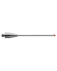 เข็มวัดชิ้นงานทรงตรง M2 ก้านคาร์ไบด์ ปลายทับทิม 27.5mm Dia. 1mm
