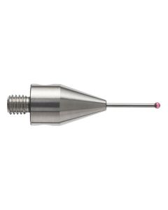 เข็มวัดชิ้นงานทรงตรง M3 ก้านคาร์ไบด์ ปลายทับทิม 20mm Dia. 1.5mm