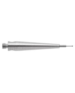 เข็มวัดชิ้นงานทรงตรง M2 ก้านคาร์ไบด์ ปลายซิลิกอนไนไตรต์ 20mm Dia. 0.3mm
