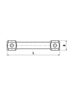 M5 titanium cube extension, 87 g, for Zeiss Applications