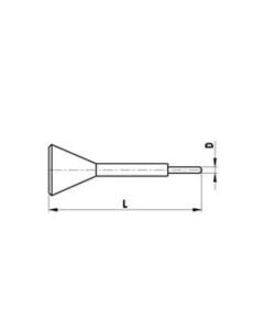 M2 and M3 stainless steel stylus tool