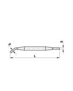 M5 stainless steel pin type spanner 2.9 x2