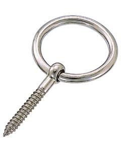 Stainless Steel Round Ring with screw 1อัน