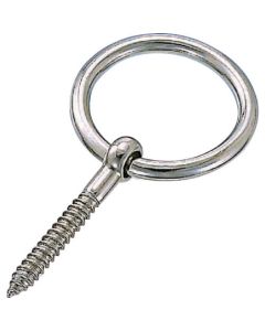 Stainless Steel Round Ring with screw 1อัน