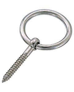 Stainless Steel Round Ring with screw 1อัน