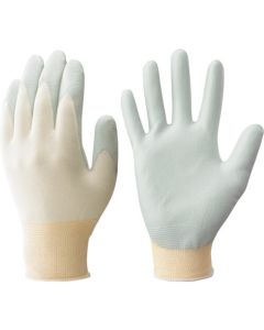 ถุงมือยูรีเทนฝ่ามือป้องกันไฟฟ้าสถิตย์ 10 คู่ A0520 ไซส์ M