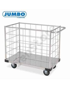 รถเข็นสแตนเลส ล้อ PU LTS-1160