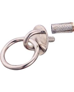 Stainless Steel Round Eye Plate w/bolt & ring