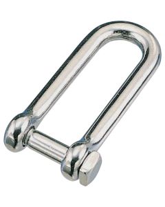 Stainless Steel Long Square Head Pin type D-Shackle