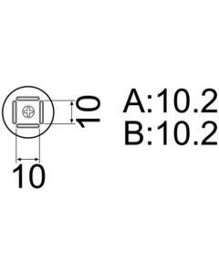 NOZZLE/QFP 10MMX10MM FOR FR801-803B. 850. 850B. 850D 852. 702B 1อัน