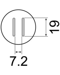 NOZZLE/SOP 7.5MMX18MM FOR FR801-803B. 850. 850B. 850D 852. 702B 1อัน