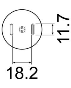 Nozzle/Tsol 18Mmx10Mm For Fr801-803B. 850. 850B. 850D 852. 702B 1อัน