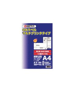 OA มัลติป้าย A 12 ด้าน 100 แผ่น x 5 เล่ม A128J-5 (832104)