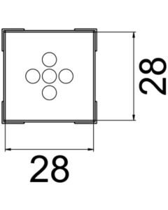 Nozzle/Bga 27Mmx27Mm For Fr801-803B. 850. 850B. 850D 852. 702B 1อัน