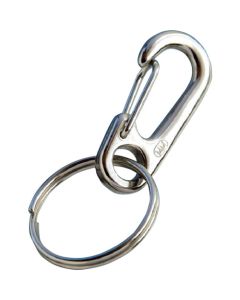 Stainless Steel Mini Clip with Double Ring