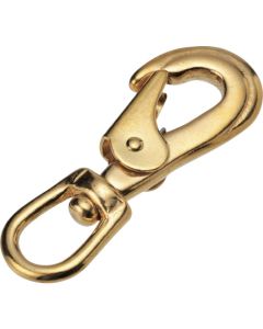 Swivel Eye Snap, Brass