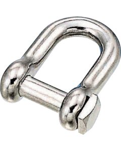 Stainless Steel Square Head Pin type D-Shackle