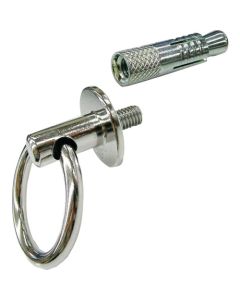 Stainless Steel Shoulderd Ring Bolt w/Anchor Plug