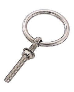 Stainless Steel Round Ring w/bolt nut & washer 1อัน