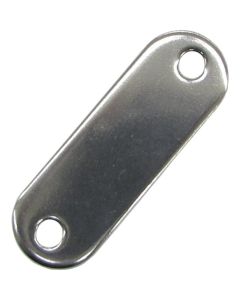 Stainless Steel Plate (oval)