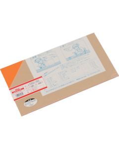 แผ่นอะคริลิค (สีส้มใส) 3 x 180 x 320 มม