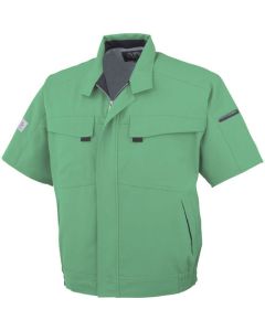 เสื้อเบลาส์แขนสั้น A-3360 9 เขียว S