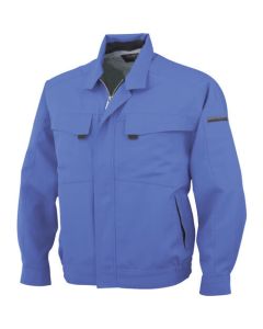 เสื้อเบลาส์แขนยาว A-3361 6 สีน้ำเงิน LL