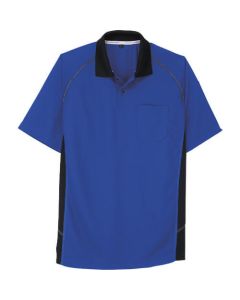 เสื้อโปโลแขนสั้น A-3377 6 น้ำเงิน M