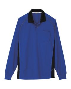 เสื้อโปโลแขนยาว A-3378 6 น้ำเงิน SS