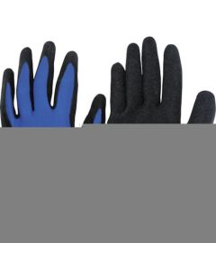 Natural rubber unlined gloves 1ชุด