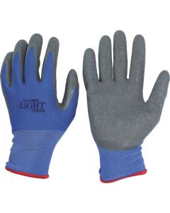13G Natural Rubber Unlined Gloves 1ชุด