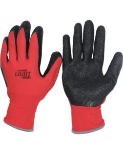 13G Natural Rubber Unlined Gloves 1ชุด