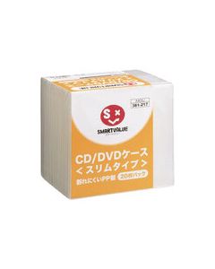 ซองซีดี/ดีวีดี สลิม PP 20 แผ่น A409J (381217)