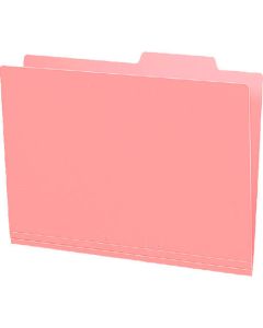 แฟ้มแยก (สี/ทำจาก PP) A4 สีชมพู แพ็ค 5 เล่ม