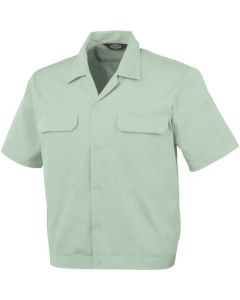เสื้อเปิดไหล่แขนสั้น A-6650 9 สีเขียว M