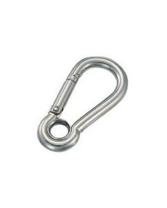 Stainless Steel Spring Hook w/grommet 1อัน