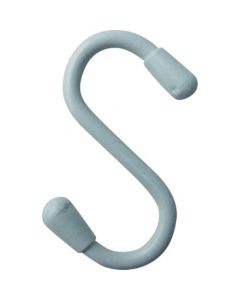 ลวดหุ้ม PVC ตะขอตัว S ขาว 50 มม. (4 ชิ้น)