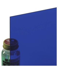 แผ่นอะคริลิกใส สีฟ้า 2 x 1100 x 1300mm