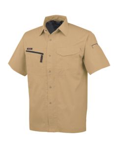 เสื้อแขนสั้น A-767 2 อูฐ BE L