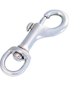 Swivel Eye Bolt Snap, Chrome Plated