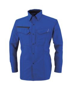 เสื้อเชิ้ตแขนยาว สีฟ้า ไซส์ M