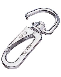 Stainless Steel Open Swivel Snap Hook