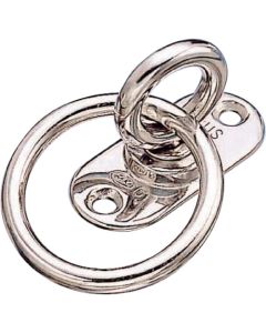 Stainless steel Revolving Pad Eye w/ring