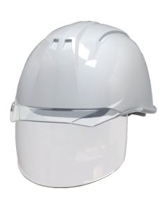หมวกกันน็อค AA11-CS สีขาว/ใส ลาย KP