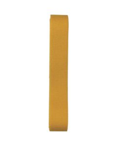 เข็มขัดแบน เข็มขัดสีอะคริลิค กว้าง 30mm x 3m สีเหลือง
