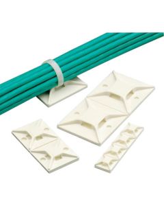 4-Way Adhesive Backed Cable Tie Mounts