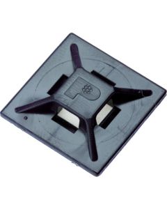 Mount Base Weather Resistance ABS (with adhesive tape)