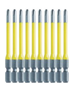 ACMD ดอกไขควง Color Bit Stepper PH1 x 65mm (10 ดอก)